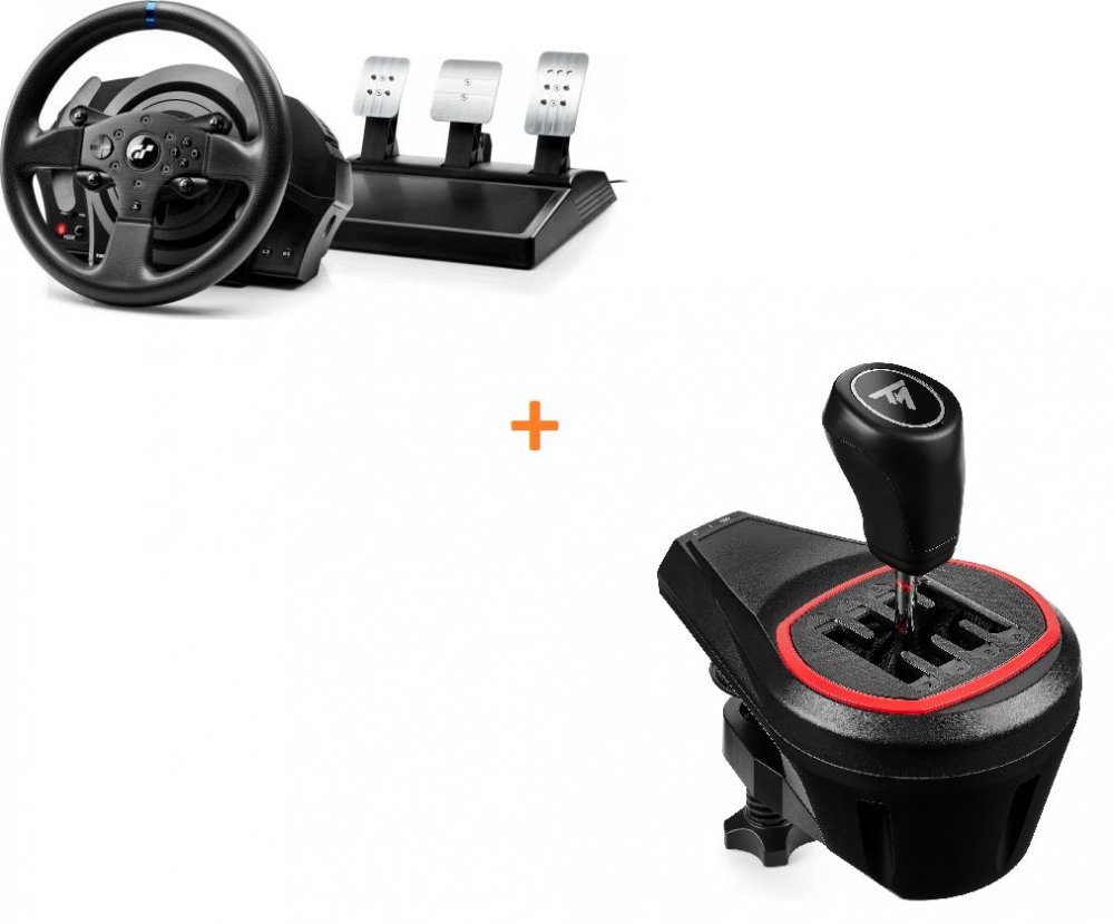 Thrustmaster T300RS GT + Lewarek TH8S (4160681 + 4060256)