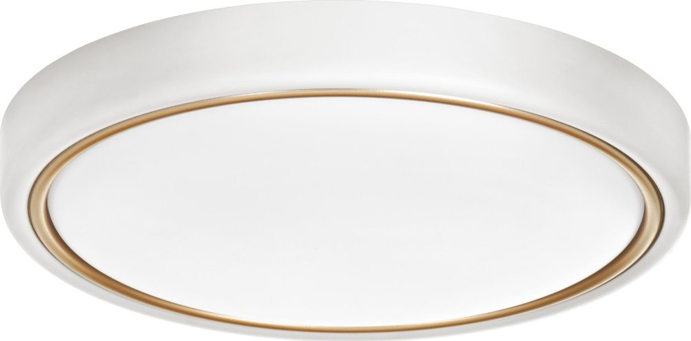 Activejet Plafon LED Activejet AJE-VERDI W/G White/Gold 23W