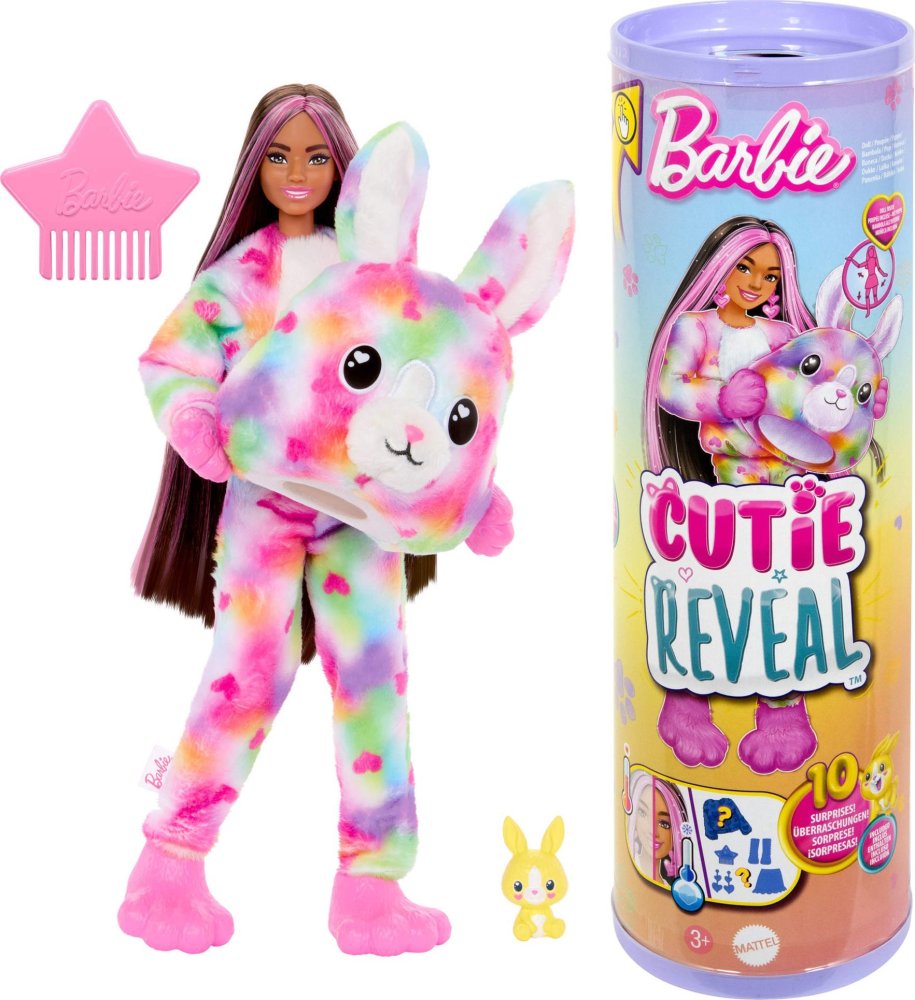 Mattel Lalka Barbie Cutie Reveal Króliczek Wspaniałe marzenia (HRK38)