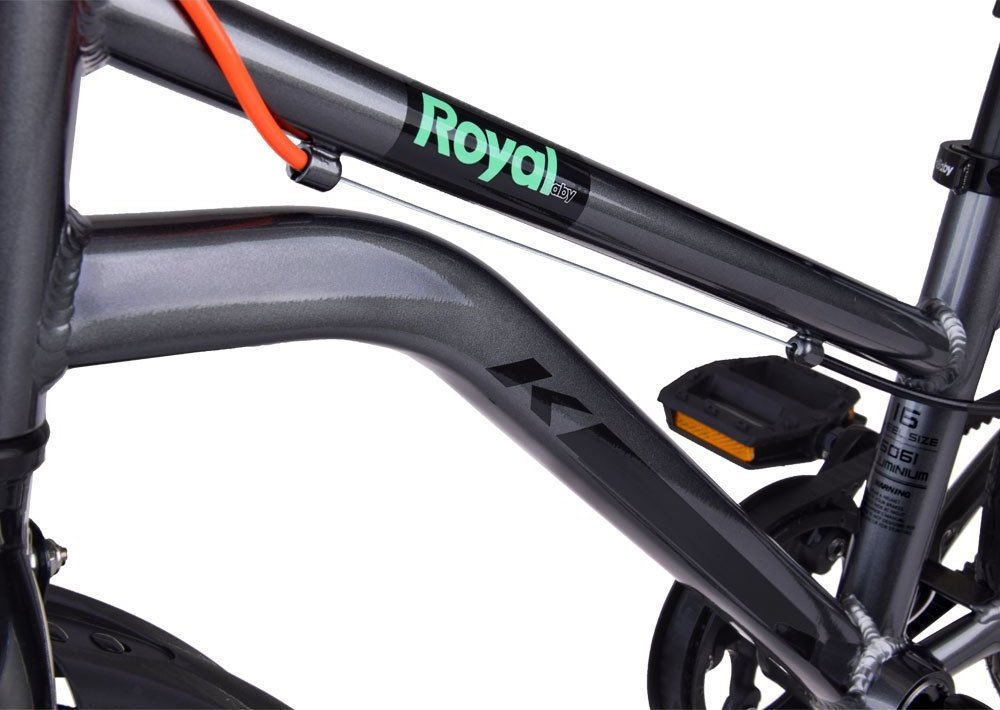 Royalbaby RoyalBaby Lekki Bicykel detský Gold Kable-Belt 18" dzwonek stopka RB18-45