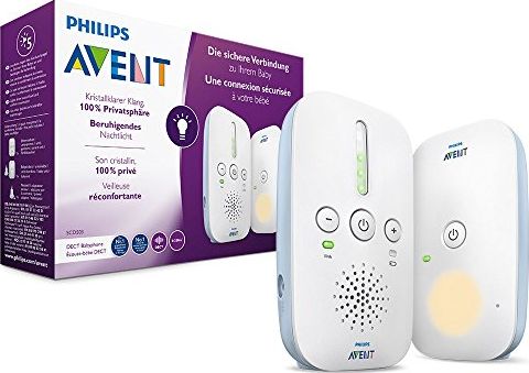 Avent Elektroniczna niania Philips Avent SCD503 / 26, technologia DECT, tryb ekologiczny, 24 godziny práce, oświetlenie nocne