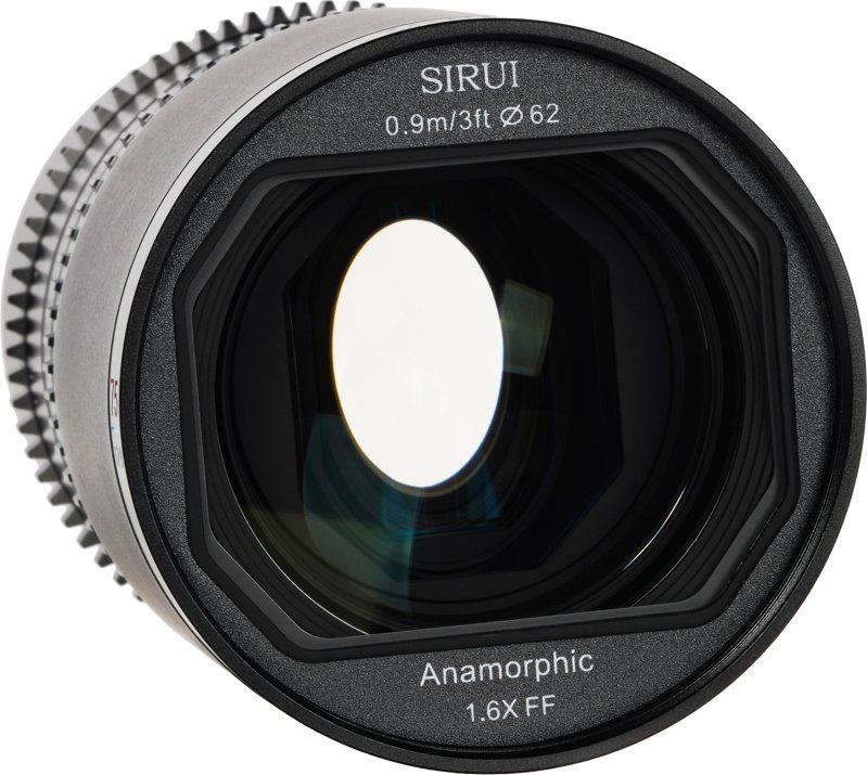 Sirui Sirui Anamorphic Lens Saturn 75mm T2.9 1.6x Carbon Fiber Full Frame E-Mount (Blue Flare)