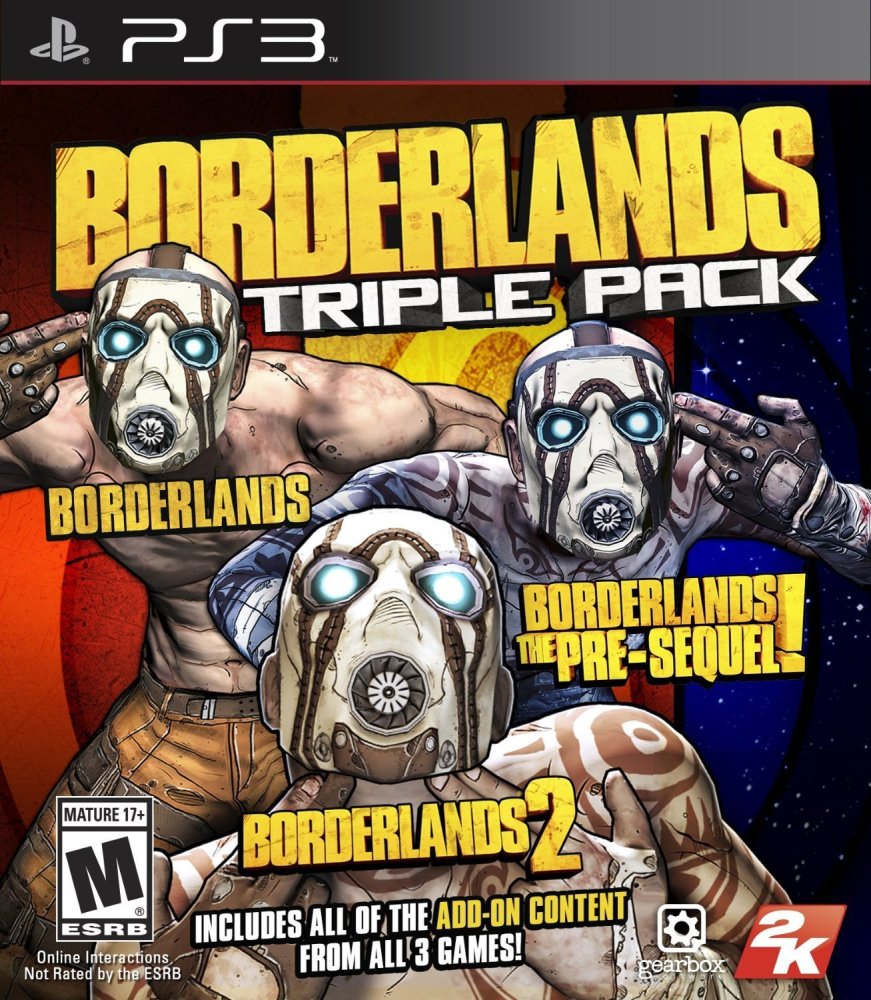 2k Games Borderlands Triple Pack (Import) /PS3
