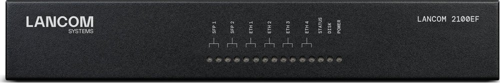 LANCOM Systems LANCOM 2100EF - SD-WAN Gateway - with fiber and ethernet - 1GbE, 2.5GbE - 1U - Cloud-verwaltet - Tisch-/Regal-Montage