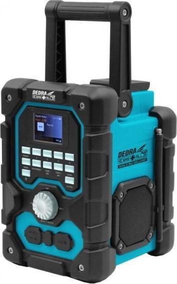 Dedra RADIO akumulátorOWE DAB+/FM BLUETOOTH 18V USB