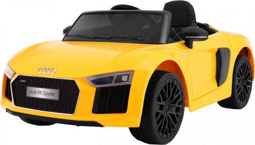 NoName Odrážadlo AUDI R8 Spyder RS EVA 2.4G Žltý