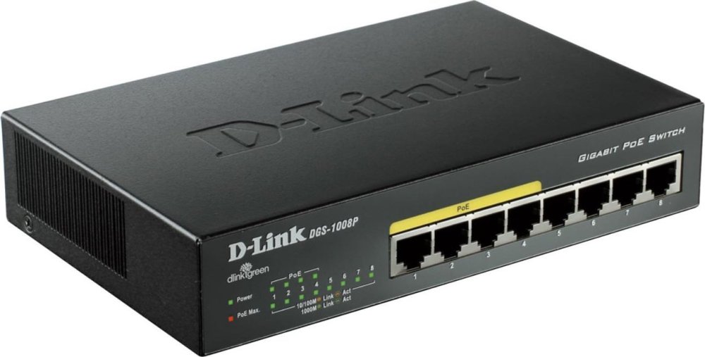 D-Link DGS-1008P/E