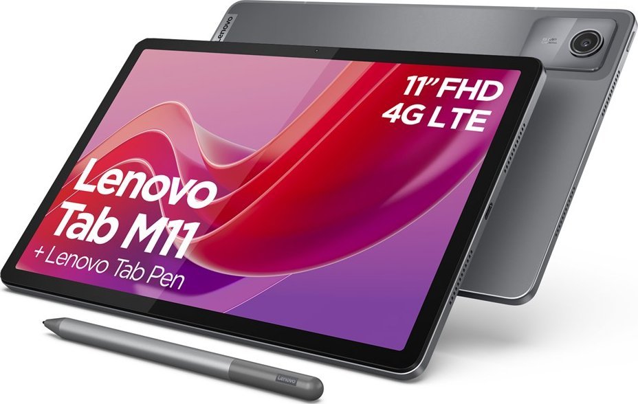 Lenovo M11 8/128GB 4G LTE Grey + Pen