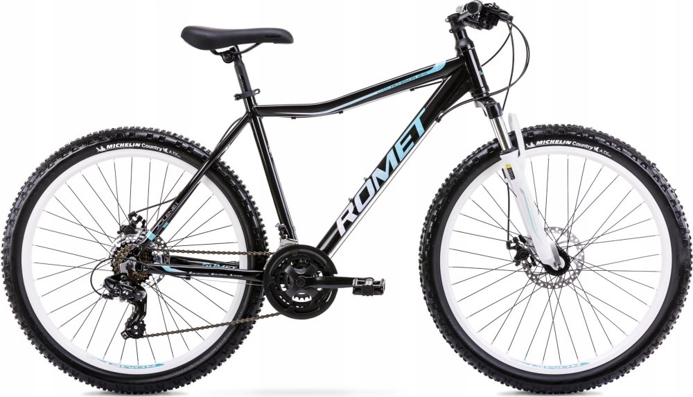 Romet Dviratis Romet Jolene 6.2 2025 black-green-violet-17" / M (Dydis: 17" / M)