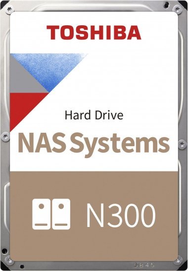 Toshiba disk Toshiba N300 HDWG62AUZSVA 20TB 3,5'' 7200 512MB SATA III NAS BULK
