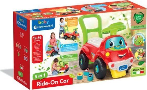 Clementoni chodítko Ride On Car 3v1