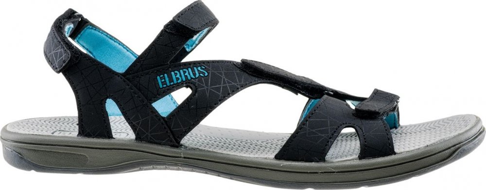 Elbrus Sandále Dámske Laren Black/Light blue r. 36
