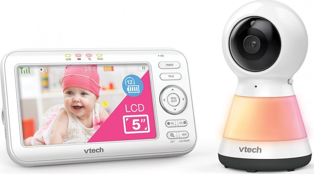 Vtech Niania elektroniczna video 5 cali lampka VM-5255