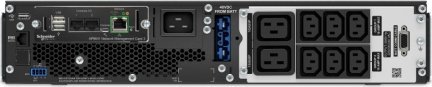 APC USV (in Rack montierbar/extern) - Wechselstrom 220/230/240 V - 1980 Watt - 2200 VA - 12 Ah - Ethernet, USB, serial - Ausgangsanschlusse: 8 - 2U - Ohne LitiumIon external Batteriepack