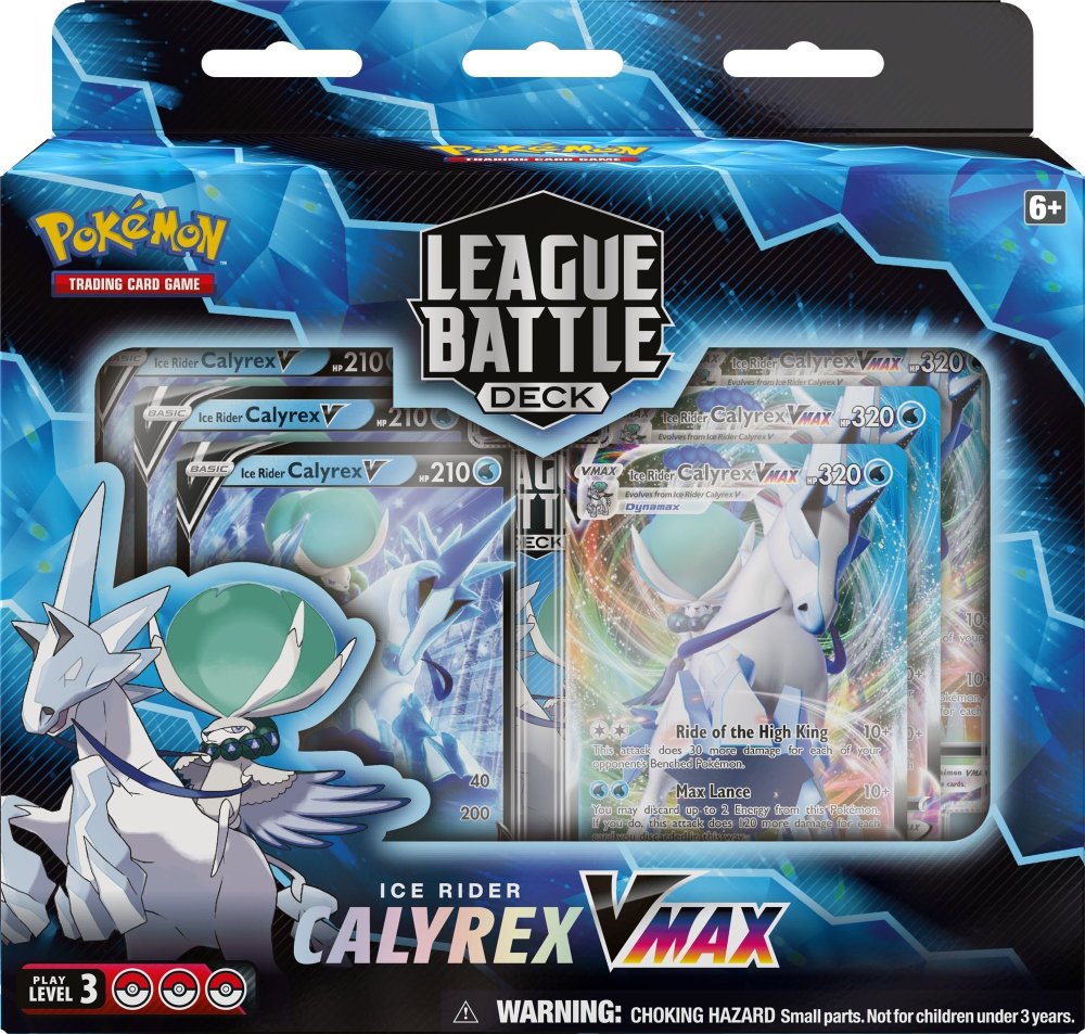 Pokemon Pokémon Poke Battle Deck League Calyrex VMAX - Assorted