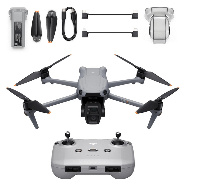 DJI Dron DJI Air 3S (DJI RC-N3) CP.MA.00000814.01