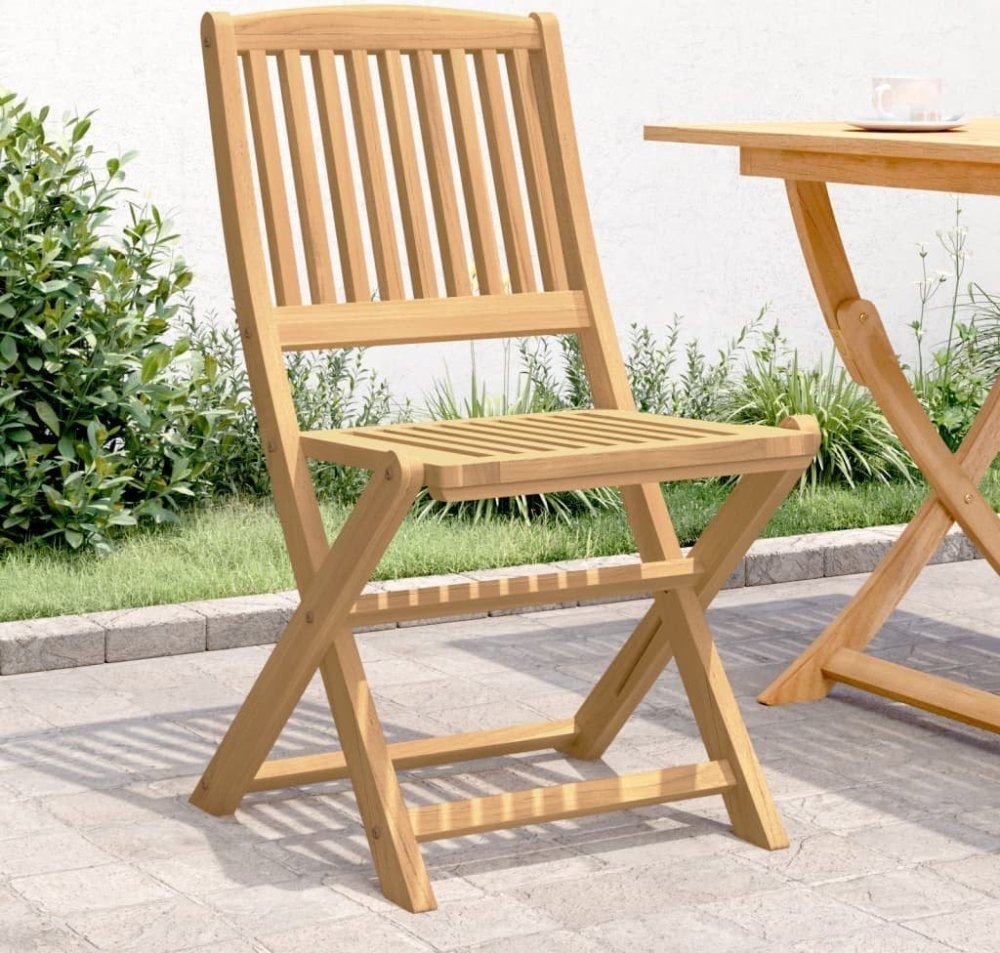 vidaXL Składane kreslá ogrodowe, 4 ks, 57x49x90 cm, akacja Lumarko!