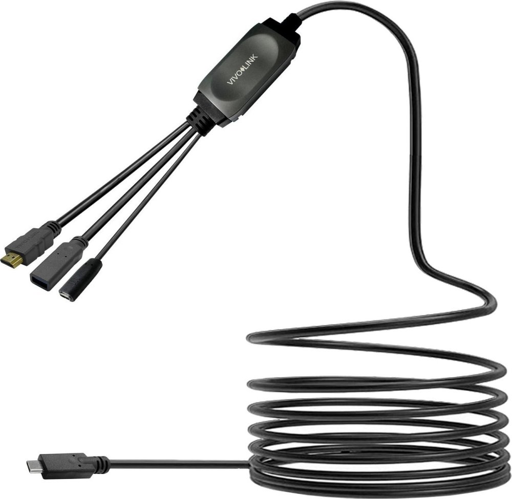 VivoLink USB-C HUB Cable with USB3.0 &