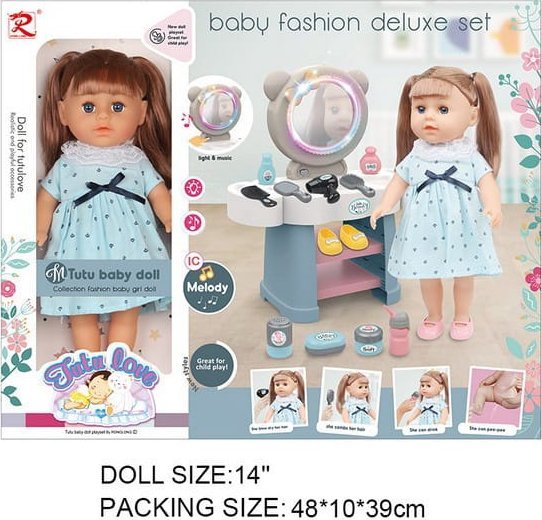 Mattel Bábika Kinga z Toaletką + Príslušenstvo