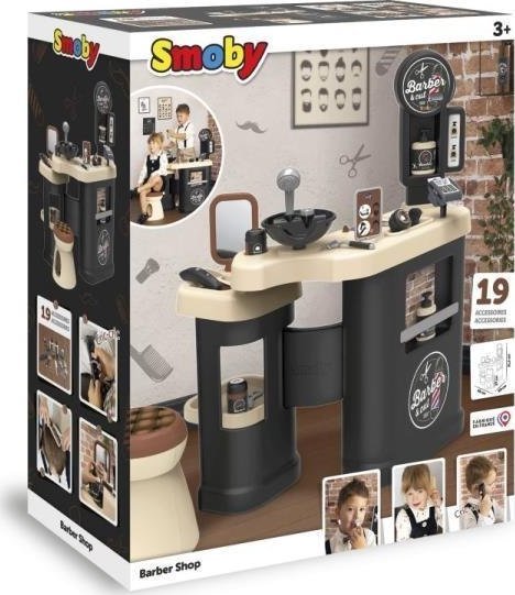 Smoby SMOBY My Beauty Barber Shop Centrum Barbera Fryzjer Salon Fryzjerski