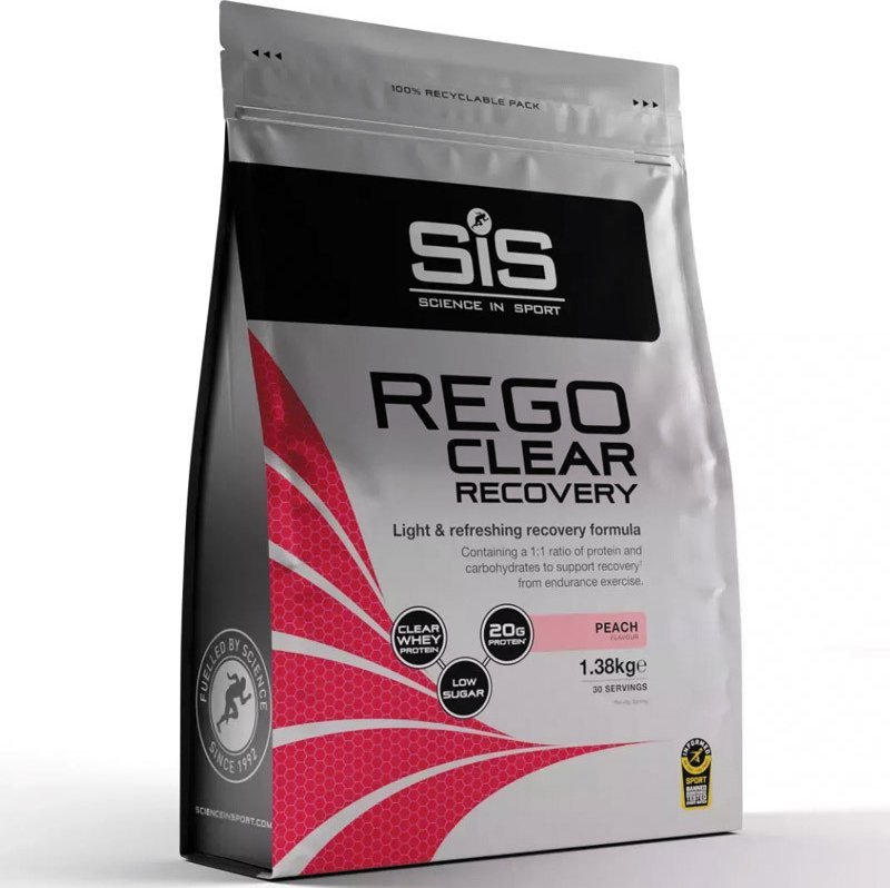 SIS SCIENCE IN SPORT SIS Rego Clear Recovery 1380g NAPÓJ REGENERACYJNY Peach