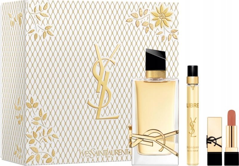 Yves Saint Laurent SET YVES SAINT LAURENT Libre EDP spray 90ml + EDP spray 10ml + Lipstick pomadka do ust 1,3g