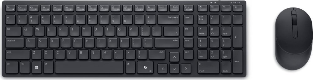 Dell Dell Silent Keyboard and Mouse - KM555 - Estonian (QWERTY)