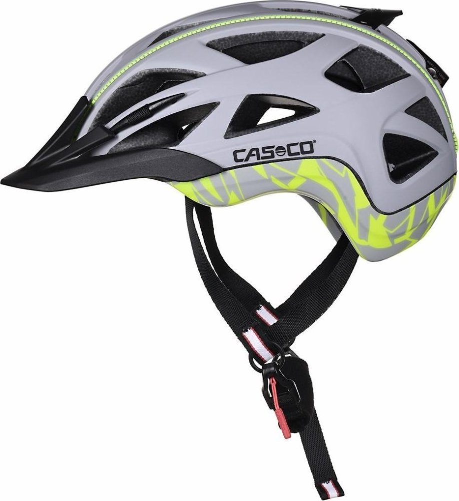 Casco prilba CASCO ACTIV2 silver-neon M 56-58