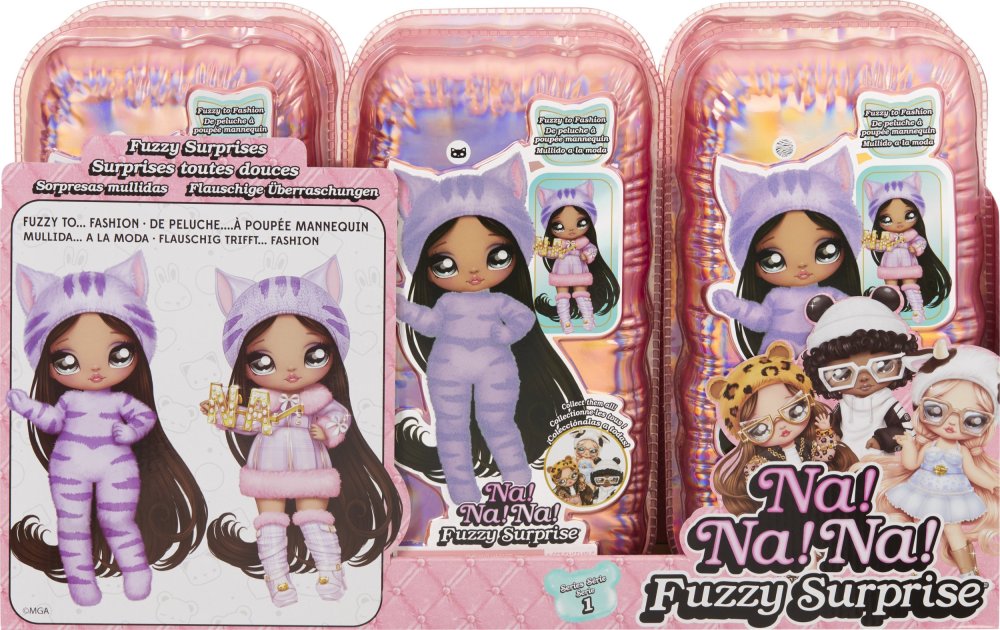 MGA Na! Na! Na! Surprise doll Fuzzy