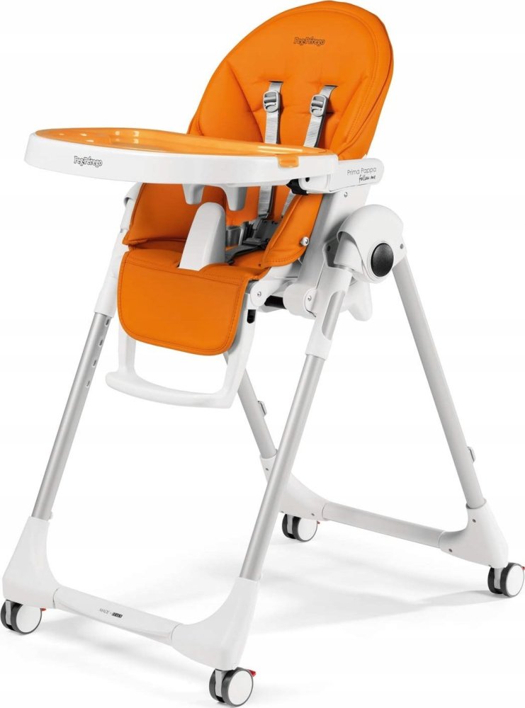 Peg Perego Pegperego Highchair Follow me Prima Pappa Zero3 ARANCIA