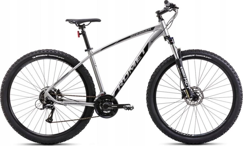 Romet Dviratis Romet Rambler R9.3 2024 graphite-black-18" / M (Dydis: 18" / M)