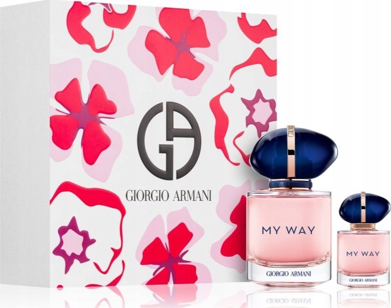 Gucci Kosmetikos rinkinys Giorgio Armani My Way EDP moterims: kvapusis vanduo, 90 ml + kvapusis vanduo, 15 ml + kūno losjonas, 50 ml