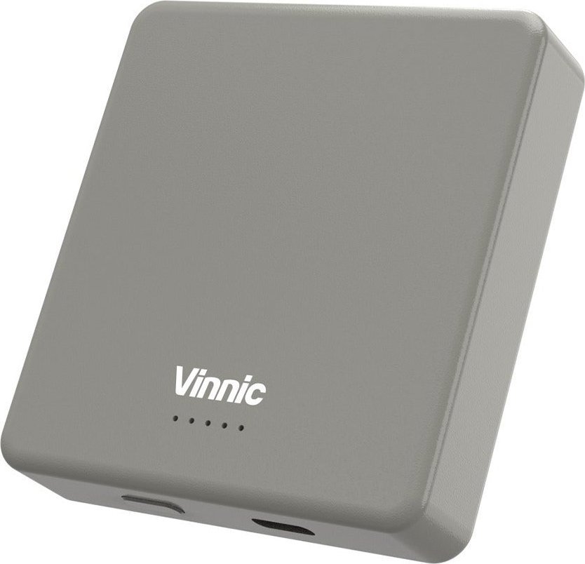 Vinnic Vinnic MANA Magnetic Wireless Powerbank 8.000mAh, clay