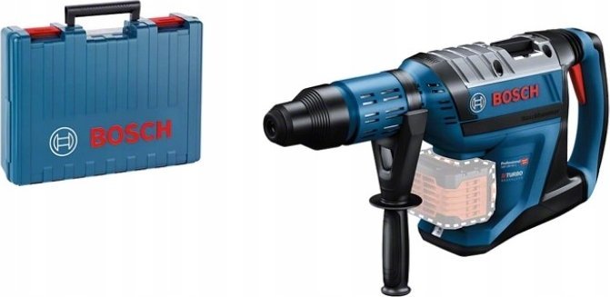 Bosch Bosch cordless hammer drill BITURBO GBH 18V-45 C Professional (blue/black, 2x battery ProCORE18V 12.0Ah, Bluetooth module)