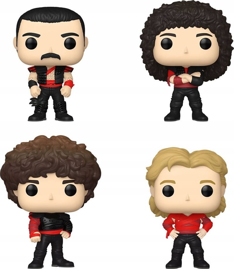 Funko Pop FUNKO POP! Vinyl Figure: Queen - Radio Gaga (4-pack)