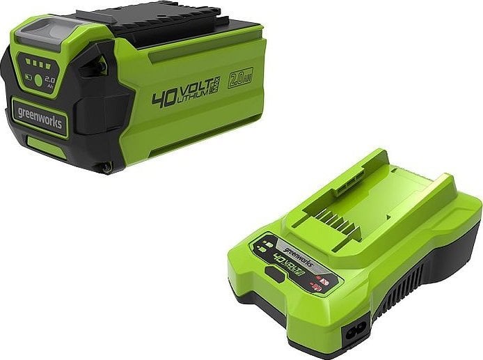 Greenworks 40 V zestaw ładowarka 2 A + akumulator 4 Ah GSK40B4  NOWOŚĆ