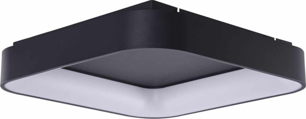 Azzardo Przyna strop lampa pokojowa Solvent LED 32W kwadrat Čierna