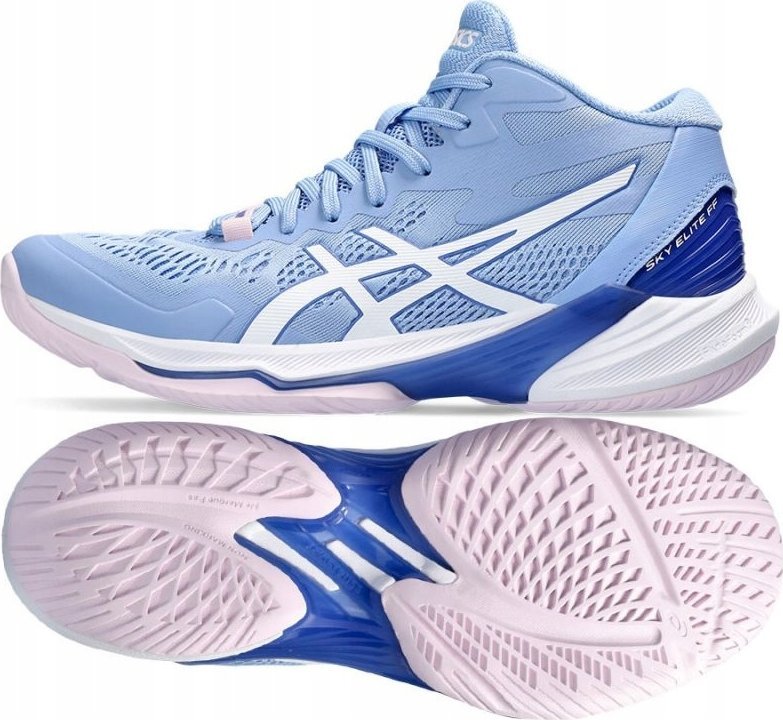 Asics Buty siatkarskie Asics SKY ELITE FF MT 2 40 błękitno niebieskie damskie
