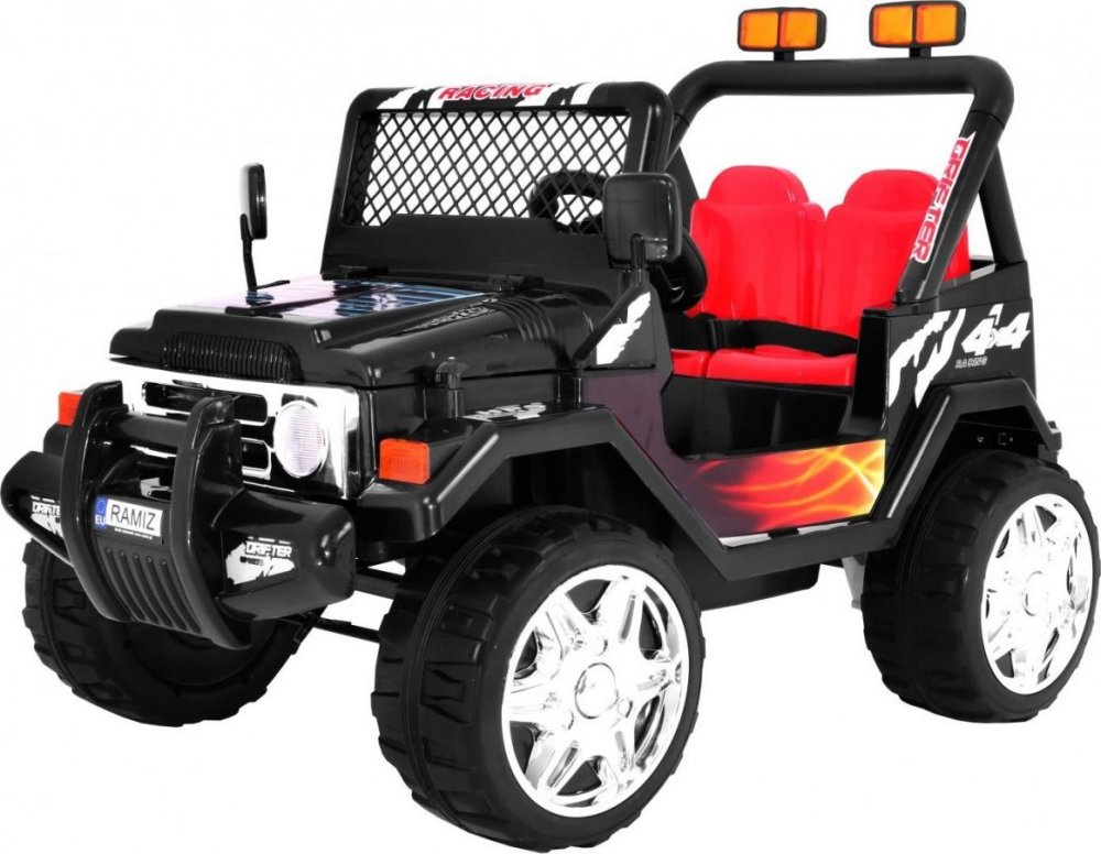 Giga Jeep raptor 2x30V čierna