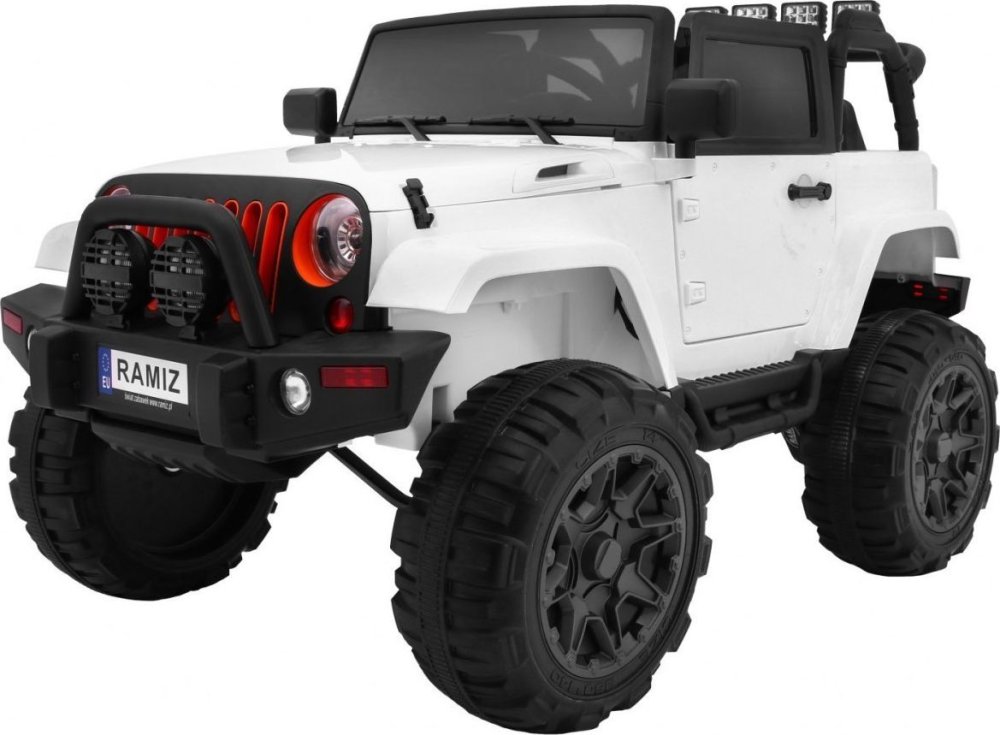 Ramiz Odrážadlo Jeep All Terrain Biely