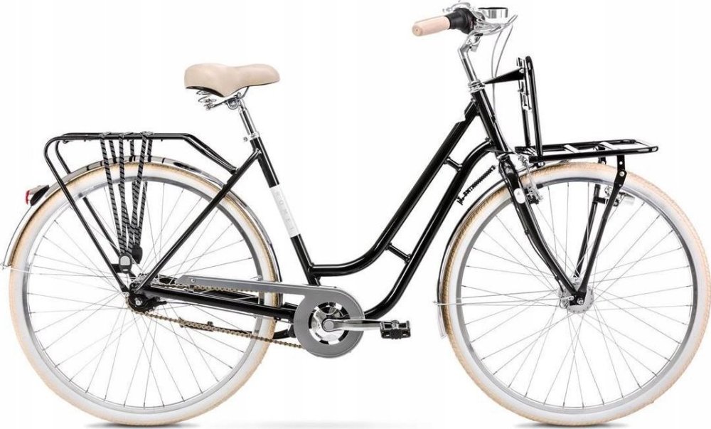 Romet Dviratis Romet Luiza Lux 28" 2023 black-19" / L (Dydis: 19" / L)