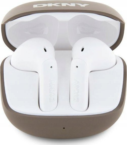 DKNY DKNY słuchawki  Bluetooth DKTWST6AEHLW Hnedé/brown TWS BT Satiny Finish