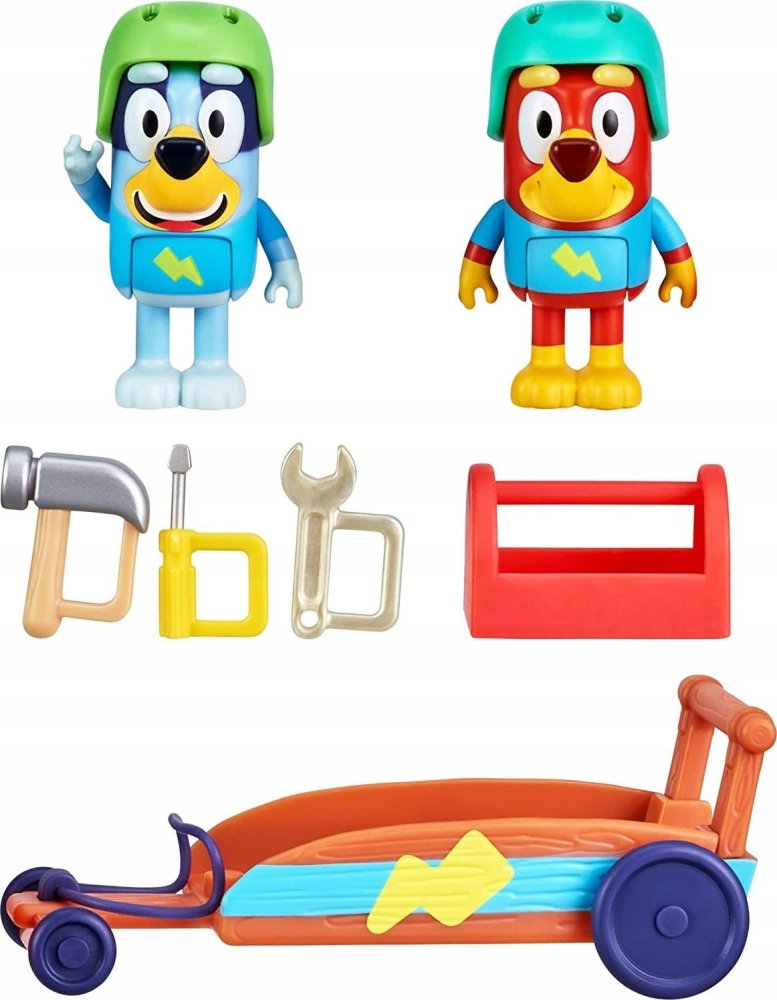 Bluey School Billy Cart Set
