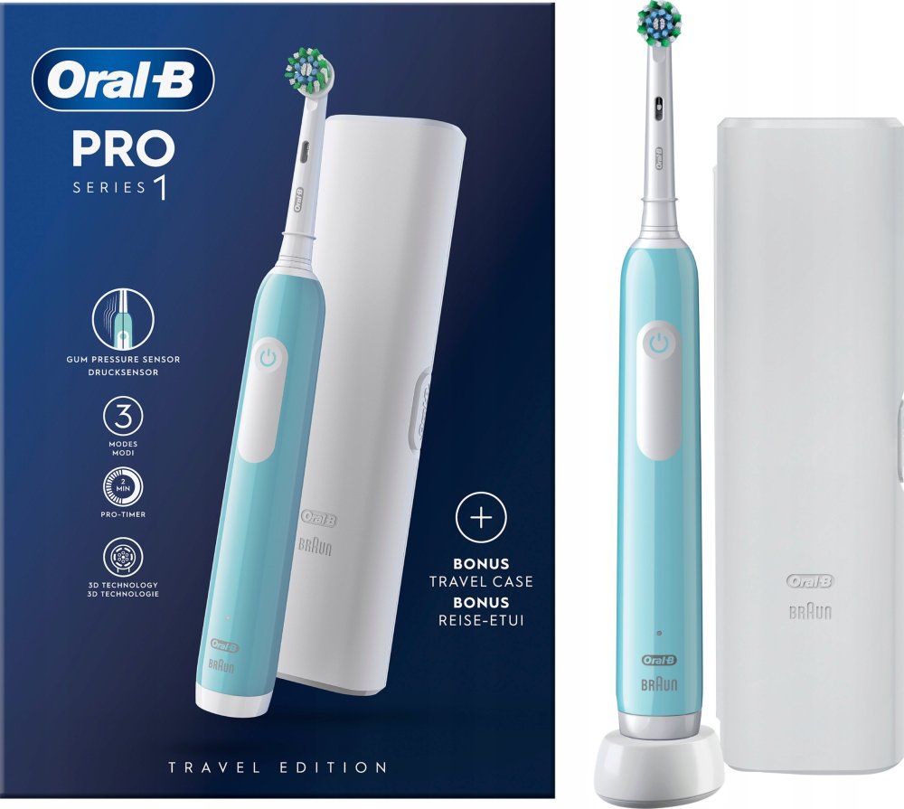 Oral-B Oral-B Pro 1 Cross Action Caribbean Blue