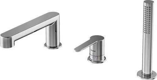 Ravak Three-piece bath rim mixer Ravak Puri PU 026.00, X070142