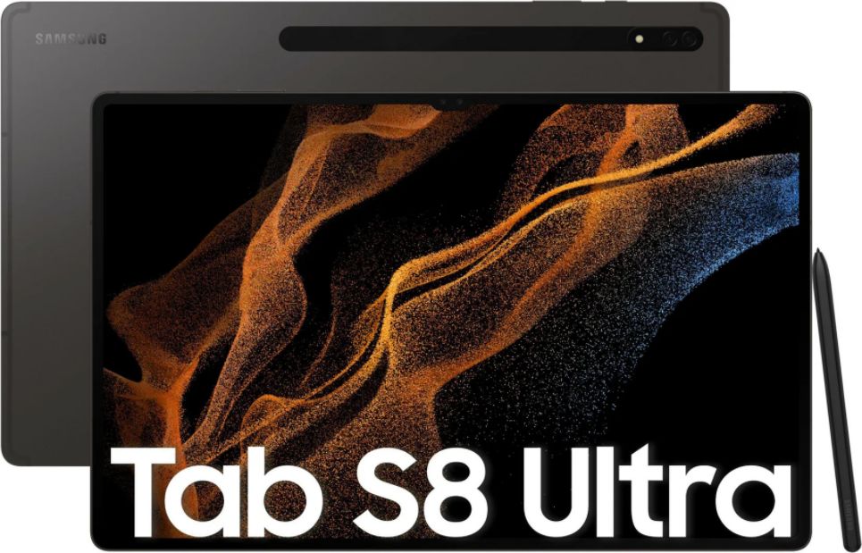 Samsung Galaxy Tab S8 Ultra 14.6" 256 GB sivé