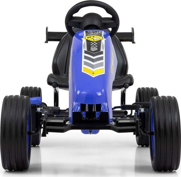 Go-kart Milly Mally šliapacia motokára Rocket modrá
