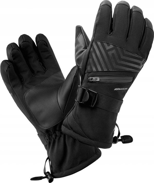 Hi-Tec Lyžiarské rukavice Rodeno Black r. S/M
