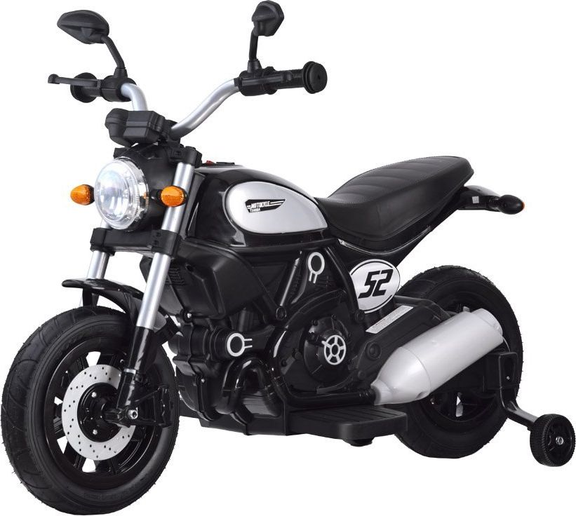 Jokomisiada STREET BOB detská elektrická motorka PA0235 Čierna