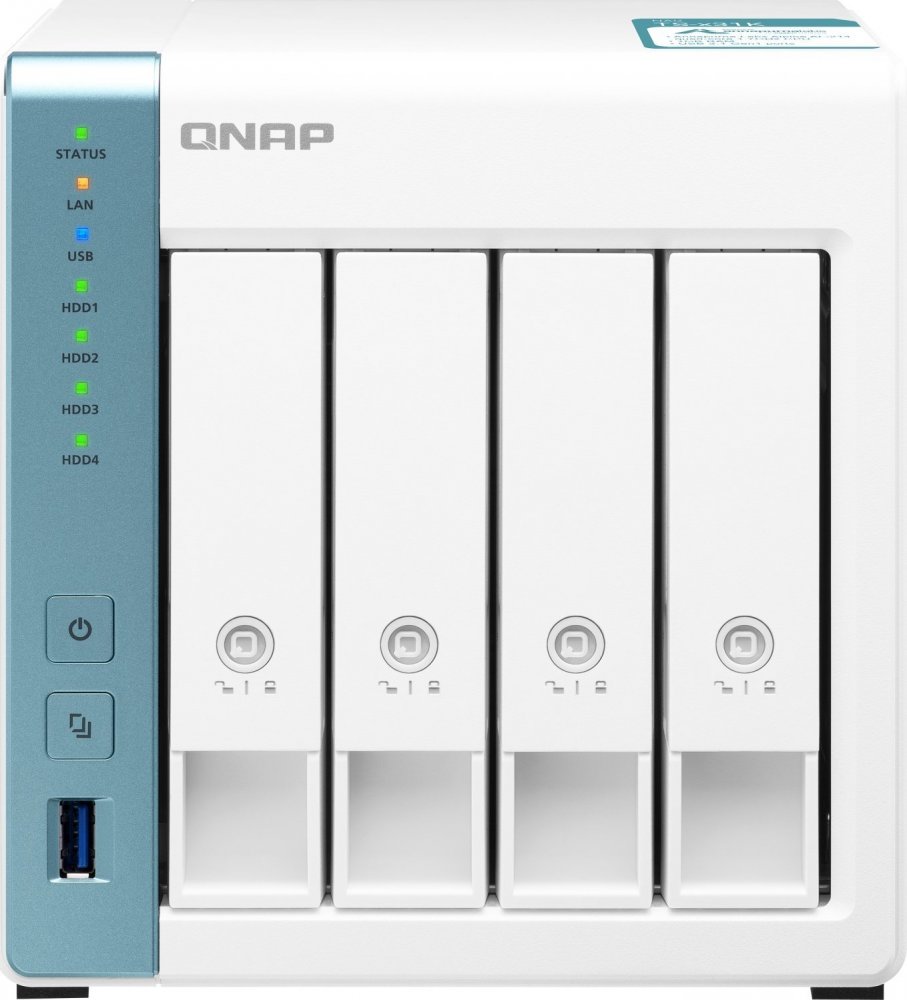 Qnap TS-431K / 2x 1 TB HDD / 0 RAID